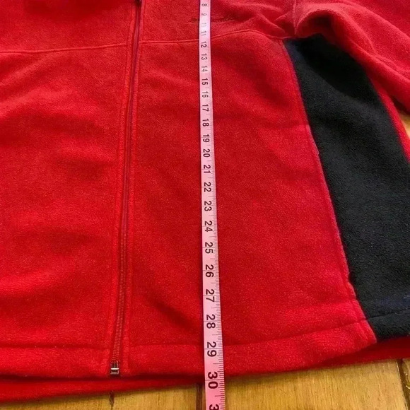 COPY - Columbia Red Black Full Zip Jacket xl-xxl - Picture 11 of 13